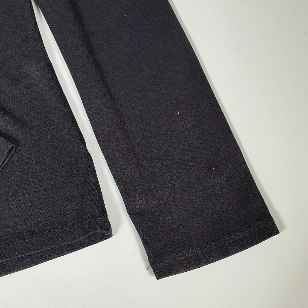 J. Crew black stretch button up collared shirt M